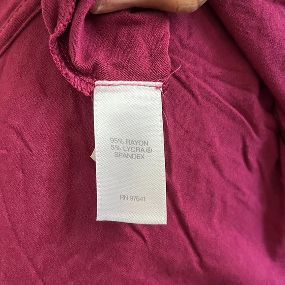 JJill Wearever Fuschia Pink Open Cardigan Size XL - Picture 6 of 8